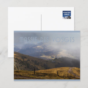 Le Hohneck, Mountain View, Vosges, France Postcard