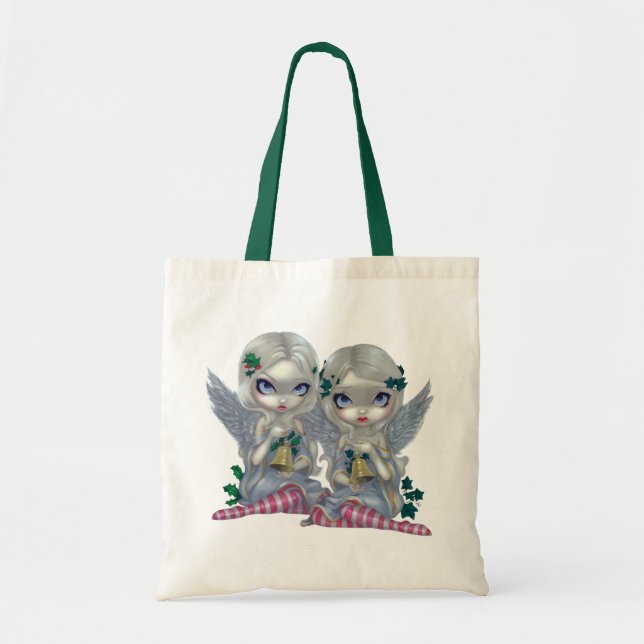 Le houx et l'ange de fée de Noël de SAC de lierre (Devant)