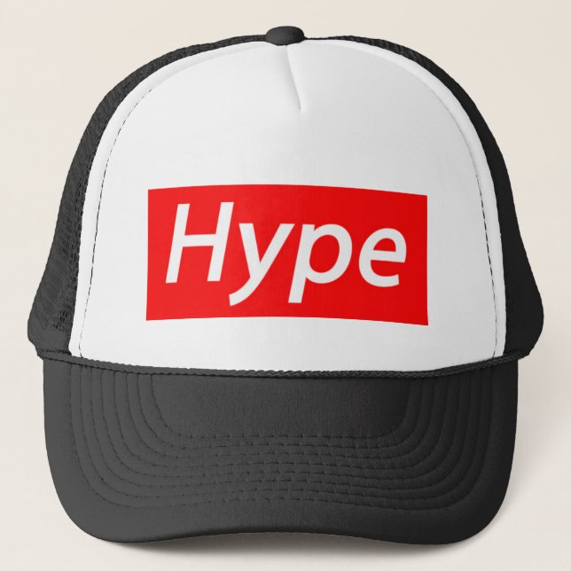 Le HYPE'd vers le haut du casquette (Devant)