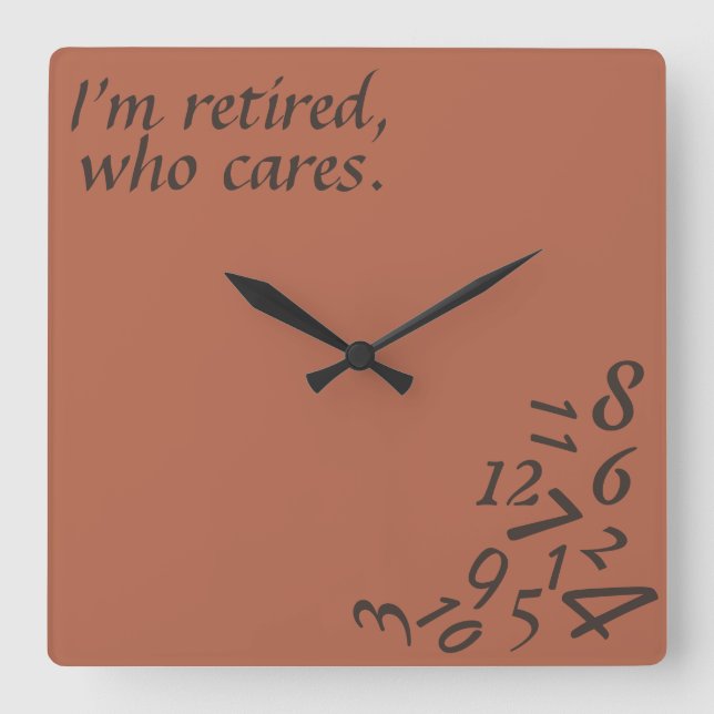 le ~I AM s'est retiré, qui HORLOGE MURALE de (Recto)