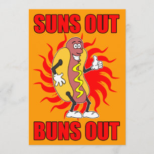 Le Invitation de Hot Dog s'échappe