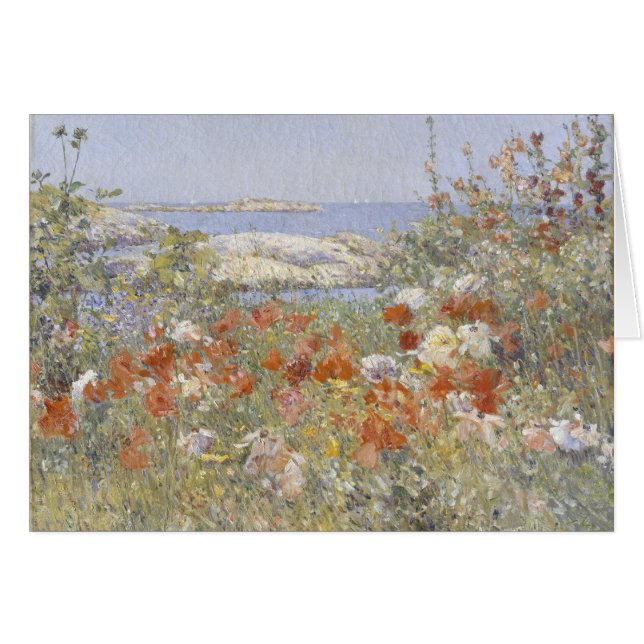 Le jardin de Celia Thaxter par Frederick Childe Ha (Devant horizontal)