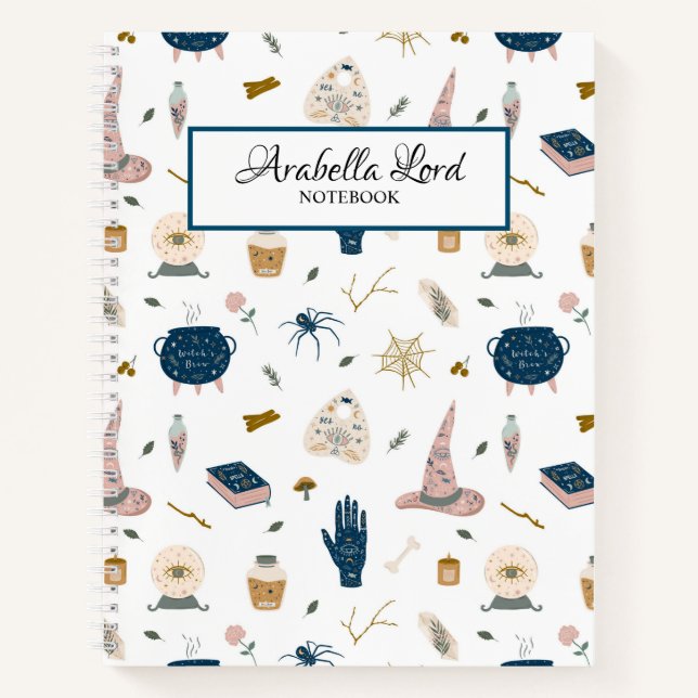 Le Jardin des Sorcières Carnet personnalisé (Devant)