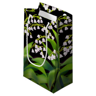 Le jardin du muguet fleurit le sac de cadeau