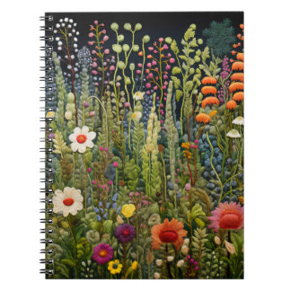 Le Jardin Herbaliste Carnet brodé & Journal