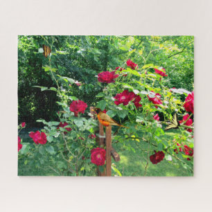 LE JARDIN ROSE JIGSAW PUZZLE