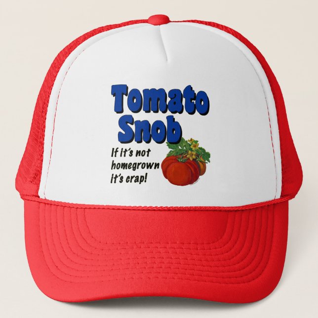 Le jardinier de tomates Snob dit Casquette (Devant)