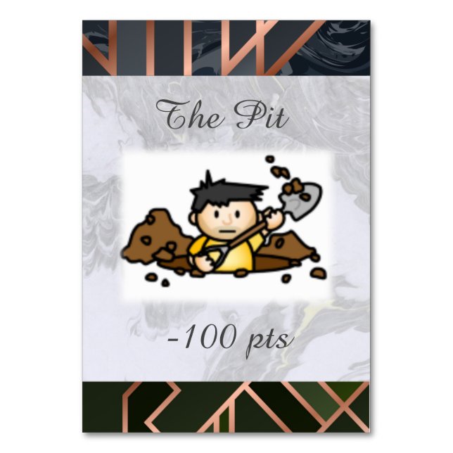 Le jeu de carte pit (Dos)