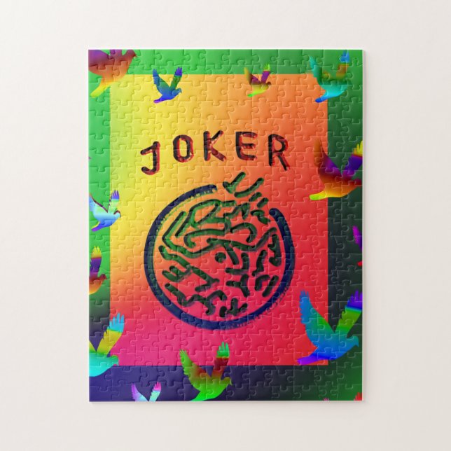 Le joker rêve le puzzle (Vertical)