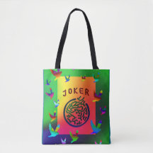 Le joker rêve le sac fourre-tout