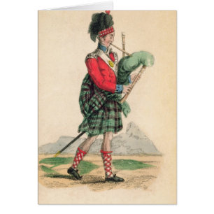 Le joueur de pipeau écossais