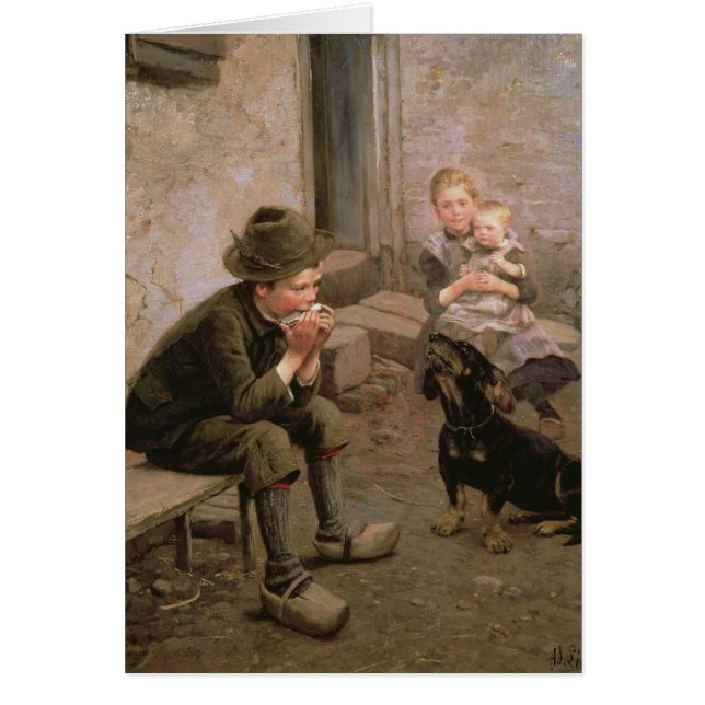 Le joueur d'organe de bouche (Devant)