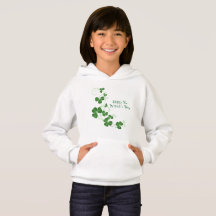 Le jour de St Patrick heureux badine le sweatshirt