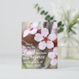 "Le Jour Où Le Seigneur A Fait..." Carte postale