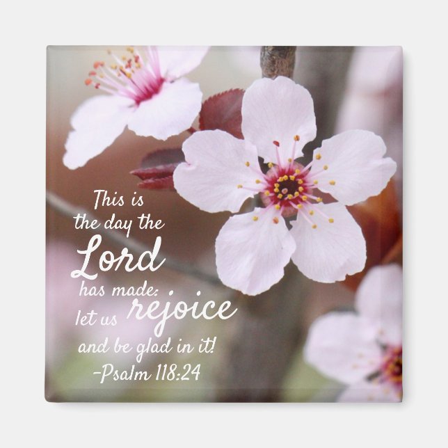 "Le Jour Où Le Seigneur A Fait..." Magnet (Devant)