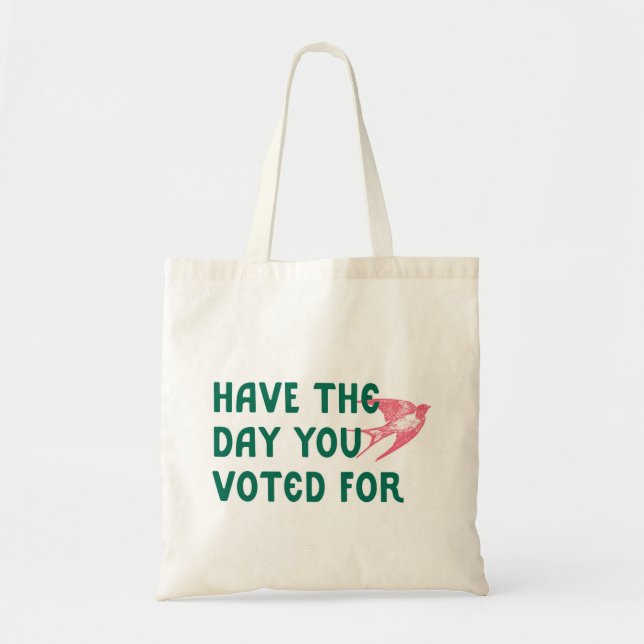 Le jour où vous avez voté pour le Sac fourre-tout (Devant)