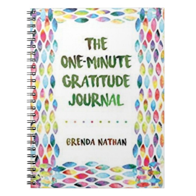 Le Journal De Gratitude D'Une Minute (Devant)