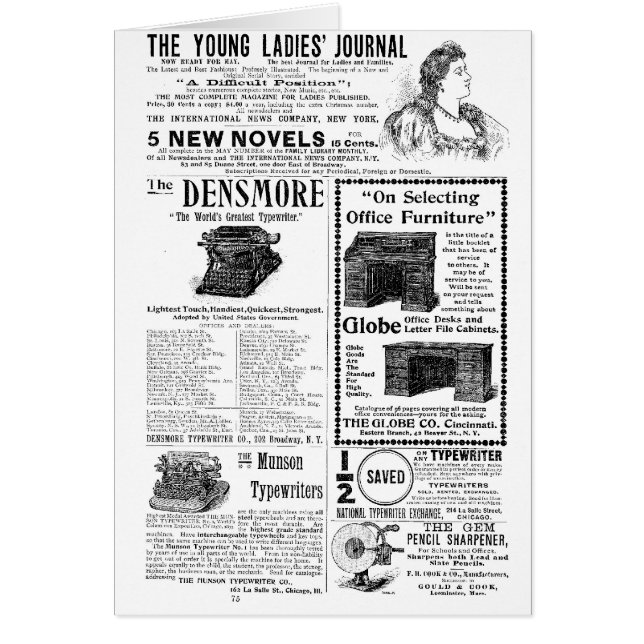 Le Journal des jeunes filles (Devant)