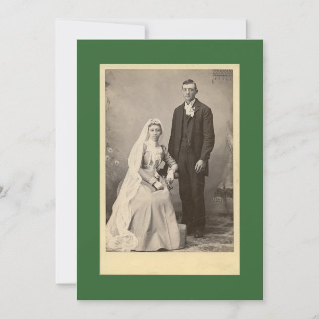 Le joyeux Faire-part de mariage en couple (Devant)