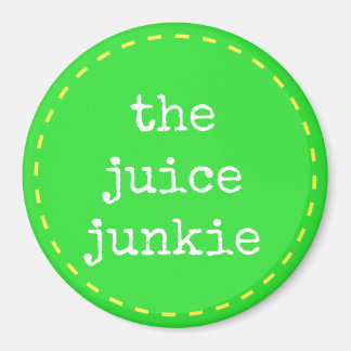 Le Junkie de jus - Logo Magnet