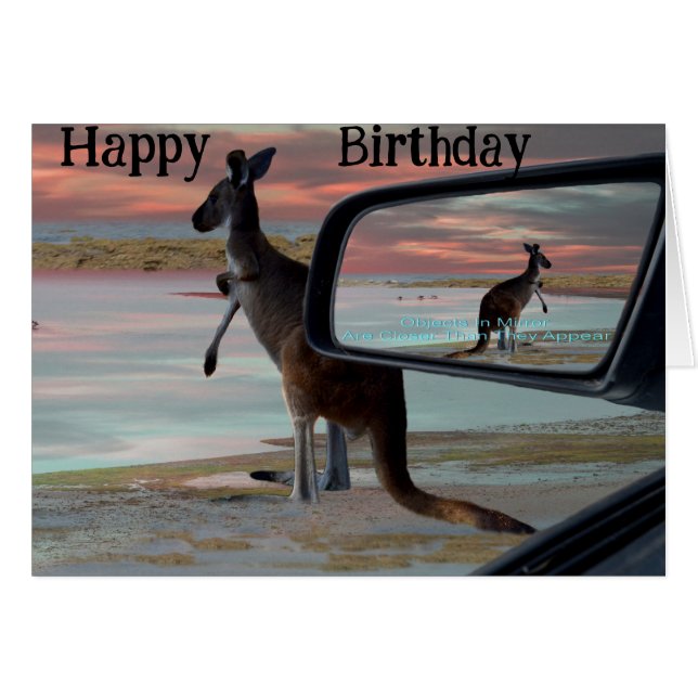 Le Kangaroo Seaside Retrouve Illusion Art. (Devant horizontal)