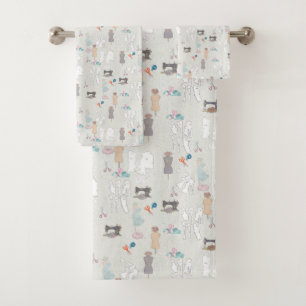 Le kit de serviettes de bain design