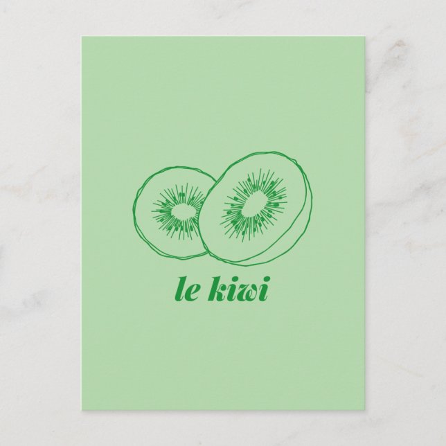 le kiwi postcard (Front)