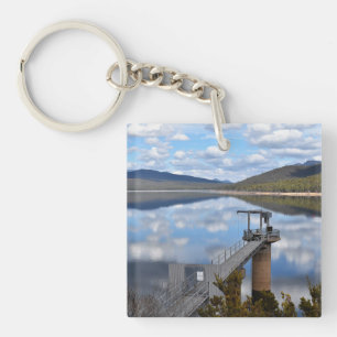 Le lac Bellfield Nuages sur l'eau morte