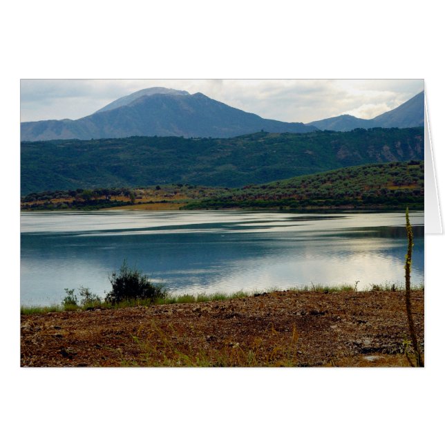 Le lac d'Amvrakia (Devant horizontal)
