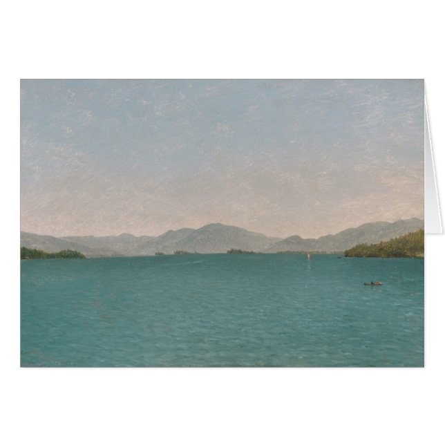 Le lac George, libèrent l'étude (Devant horizontal)