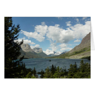 Le lac Saint Mary II du parc national des Glaciers