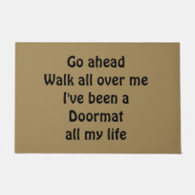Le Lament de tapis de porte