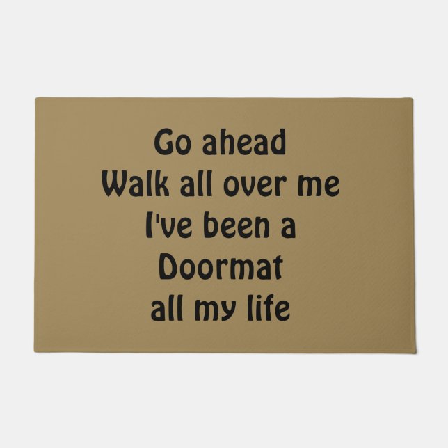 Le Lament de tapis de porte (Devant)