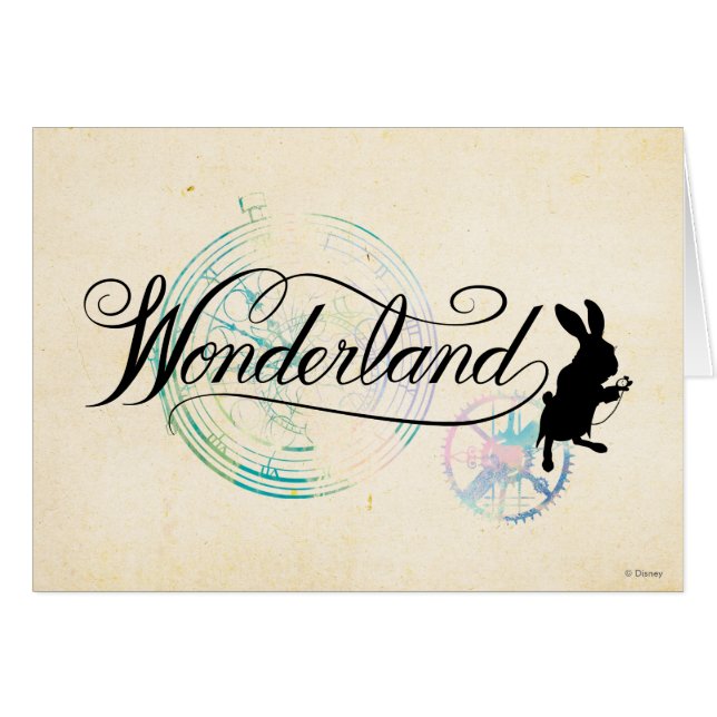 Le lapin blanc | Wonderland (Devant horizontal)
