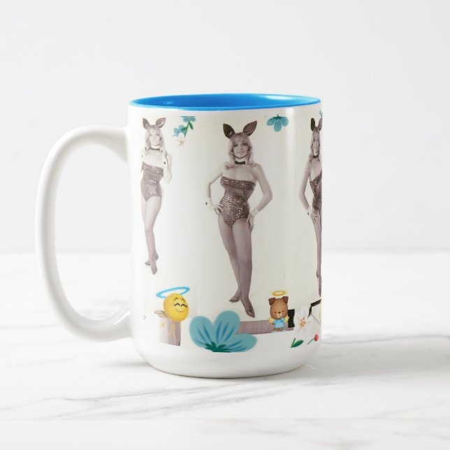 Le lapin bouillonne tasse de café (Gauche)