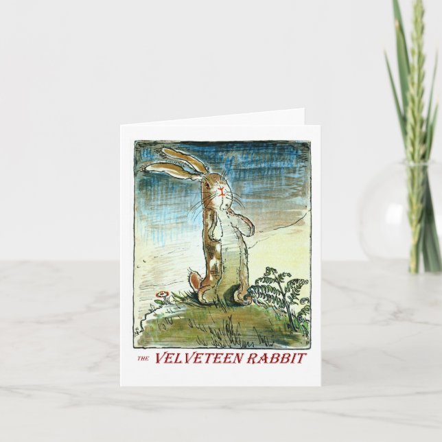 Le lapin Velveteen - Qu'est-ce que le vrai? -Carte (Devant)
