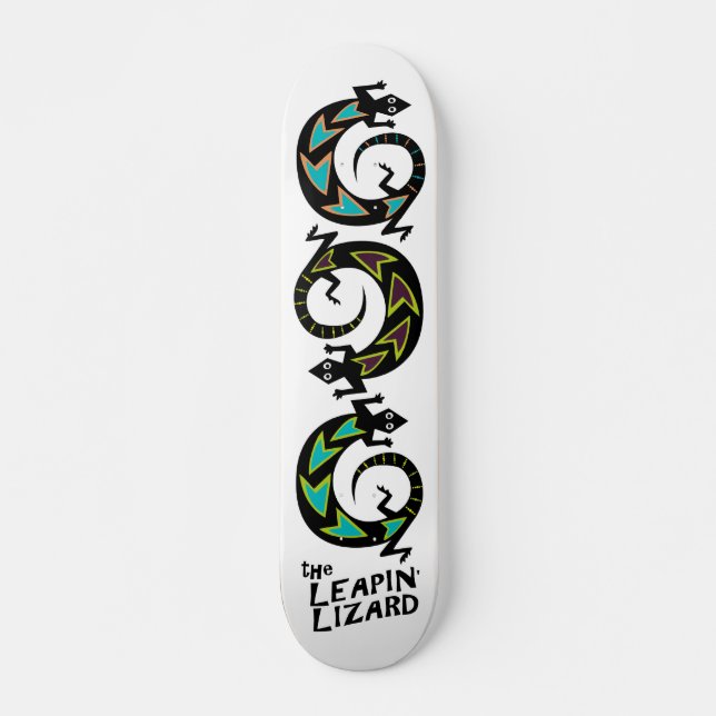 Le Leapin' Lizard Skateboard (Devant)