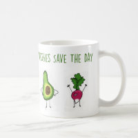 Le légume sauve la tasse d'avocat et de radis de