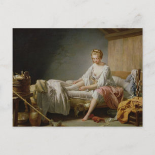 Le Lever de Fanchon Postcard