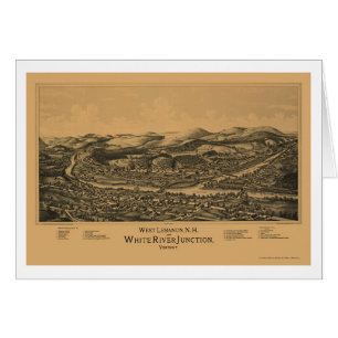 Le Liban occidental, carte panoramique de NH -