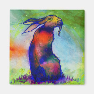 -Le Lièvre Sauvage- Magnet