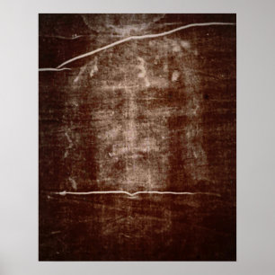 Le linceul de Turin La Sainte Face de Jésus Poster