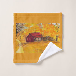 Le linge de toilette de l'ancienne maison familial