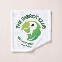 Le linge de toilette Parrot Club 50e anniversaire