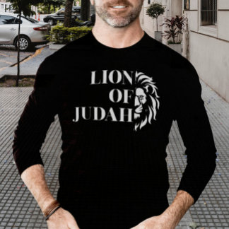 Le lion de Juda Moderne Aquarelle T-shirt