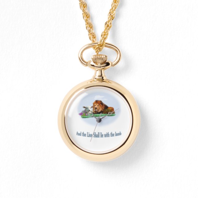 Le lion et la montre d'agneau (Recto)