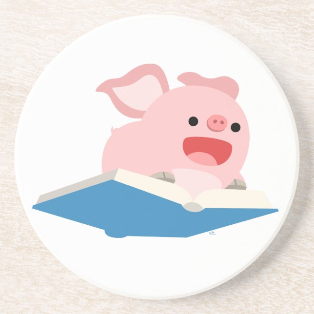 Le livre volant et le Dessous de verre de cochon d (Devant)