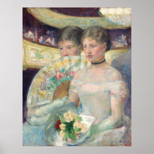 Le Loge - Mary Cassatt Poster d'Art