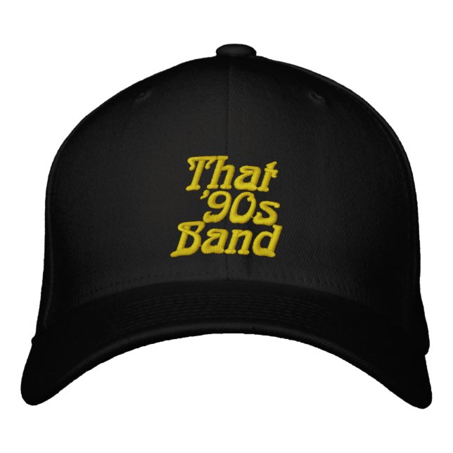 Le logo de la bande des années 90 Casquette de bas (Devant)