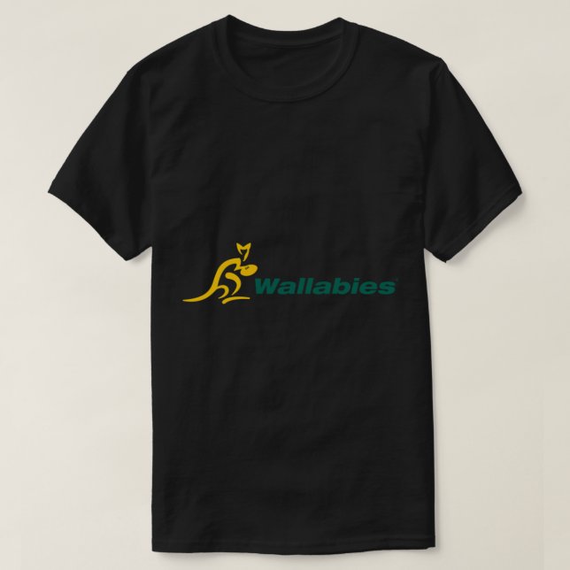 Le logo Wallabies T-shirt classique (Design devant)